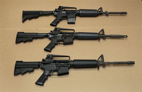 which rifles are similar to ar 15